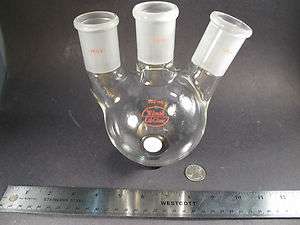   LabGlass Three Neck Round Bottom Flask 29/42 all joints 500 ML / 0.5 L