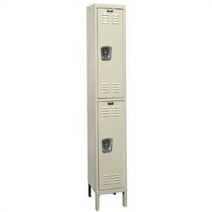 Rust Resistant Lockers   Double Tier   1 Section 