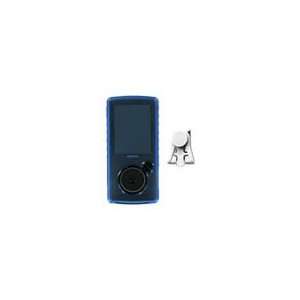 Sandisk Sansa View Crystal Blue Snap on Cover Faceplate / Executive 
