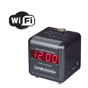  WiFi Cube Clock Radio Camera w/ Internet Viewing: Camera 