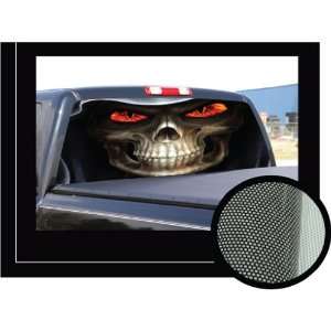   22 x 65   Rear Window Graphic   back truck decal suv view thru vinyl