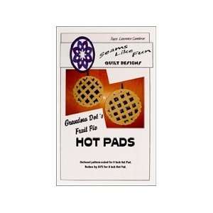  Seams Like Fun Design Grandma Dots Fruit Pie Hot Pads 