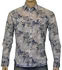 Georg Roth Los Angeles Button Down Mens Casual Shirt Gray $225.00