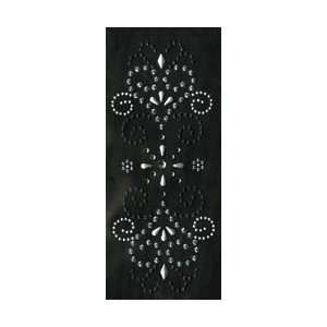  Jolees Jeweled Accents Crystal & Metal Iron On Motif 1 