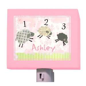  Oopsy Daisy   Counting Sheep In Pink Nightlight: Baby