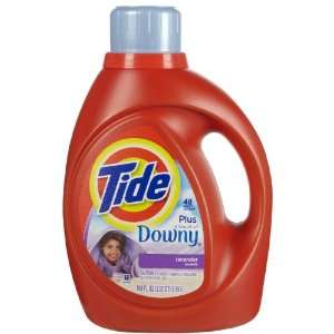 Tide with a Touch of Downy 2x Concentrated Liquid Detergent Lavender 