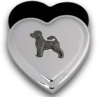 PORTUGUESE WATER DOG Jewelry Keepsake Heart Box NEW  