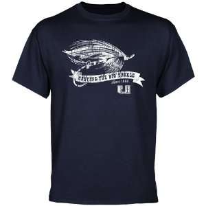  NCAA Utah State Aggies Tackle T Shirt   Navy Blue Sports 