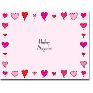     Stationery/Thank You Notes (Heart Border)
