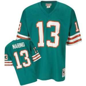  Dan Marino #13 Green Miami Dolphins Mitchell & Ness NFL 