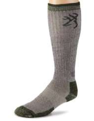 Browning Hosiery Mens Tall Merino Wool Boot Sock, 2 Pair Pack