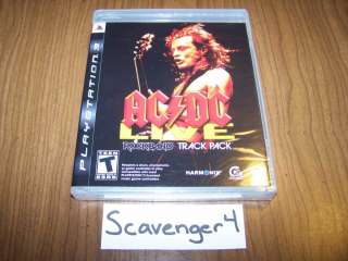 AC/DC Live Rock Band Track Pack Playstation 3 NEW PS3 014633191660 
