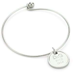  D&G Womens Lover Stainless Steel Seal Bangle Jewelry
