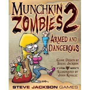  Munchkin Zombies 2 Armed and Dangerous Toys & Games