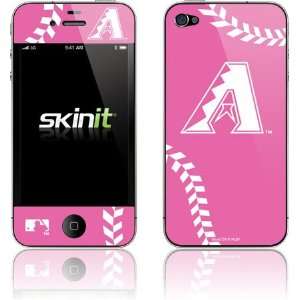   Diamondbacks Pink Game Ball skin for Apple iPhone 4 / 4S: Electronics