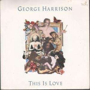   IS LOVE 7 INCH (7 VINYL 45) UK DARK HORSE GEORGE HARRISON Music