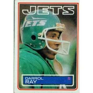  1983 Topps #351 Darrol Ray DP   New York Jets (Football 