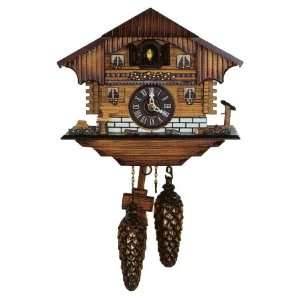  German Quartz Cuckoo Clock Chalet