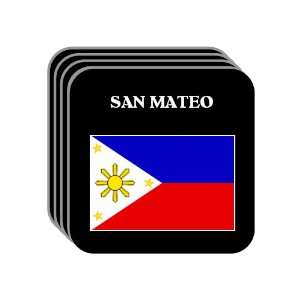  Philippines   SAN MATEO Set of 4 Mini Mousepad Coasters 