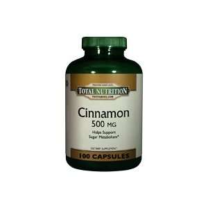  Cinnamon Capsules 500 Mg.   100 Capsules Health 