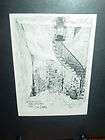 Don Davey Signed Charcoal Illustrated New Orleans Landm