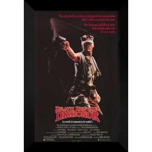 Death Before Dishonor 27x40 FRAMED Movie Poster   A 