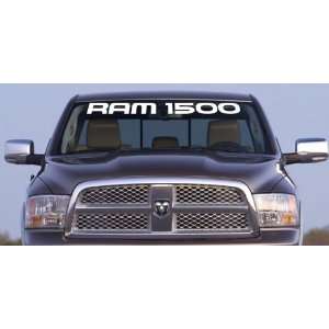   RAM 1500 Windshield Vinyl Banner Decal Wall 38 x 3 Everything Else