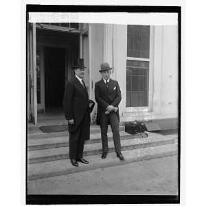   Brun and Roald Amundsen at W.H., 10/21/25 1925