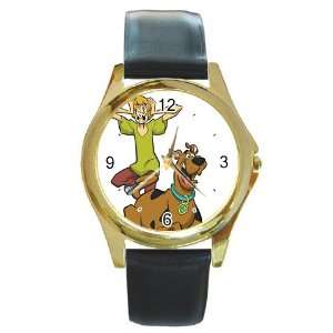  Scooby doo Gold Metal Watch 