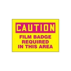  Caution Radiation Sign,10 X 14in,al,eng   ACCUFORM SIGNS 