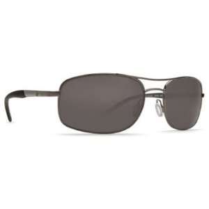  Costa Del Mar Seven Mile Sunglasses   Gray 580P 580 Lens 