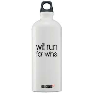   run for wine Sports Sigg Water Bottle 1.0L by  Sports