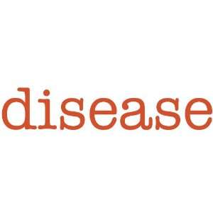  disease Giant Word Wall Sticker