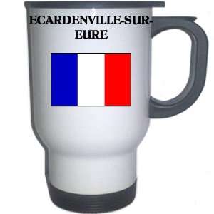  France   ECARDENVILLE SUR EURE White Stainless Steel Mug 