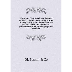   Jefferson counties, and biographical sketches: OL Baskin & Co: Books