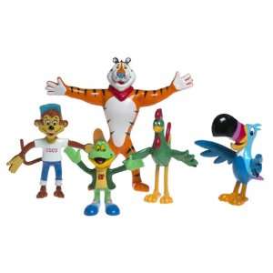  Kelloggs Bendable Poseable Collectible Tony the Tiger and 