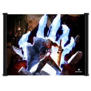  Devil May Cry 4 Game Fabric Wall Scroll Poster (21x16 