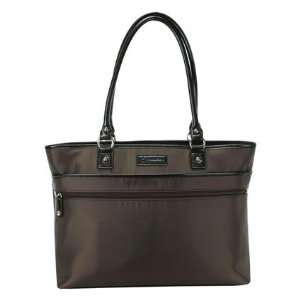  FranklinCovey Bianca Single Gusset Top Zip Computer Tote 