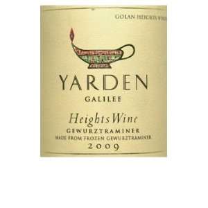 2009 Yarden Golan Heights Winery Gewurztraminer Galilee HeightsWine 