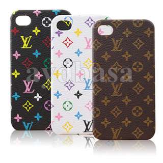 Special Design Hard Leather Case Cover For Iphone 4G 4S  