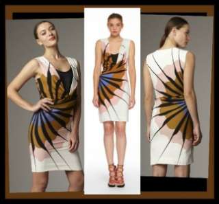 Diane Von Furstenberg DvF Adalvino Dress 6 S UK 10 NWT $398 Silk Paper 