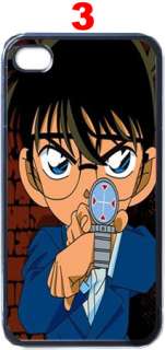 Detective Conan Anime Manga Apple iPhone 4 Case (Black)  