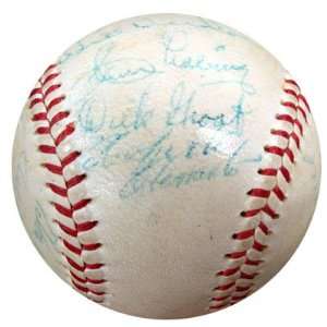 Signed Roberto Clemente Baseball   1961 Team 24 Autos Official NL PSA 