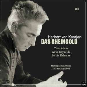 KARAJAN Das Rheingold, 1969 2CDs  