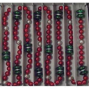   Brite Vintage Years Red Garland with Green Spools