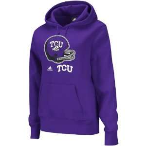  TCU Horned Frogs adidas Purple Womens Helmet Patch Too 
