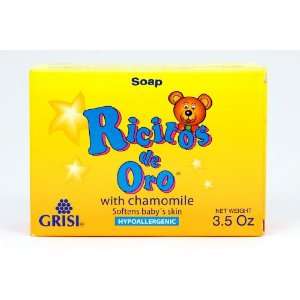  Grisi Ricitos De Oro Chamomile For Babies Bar Soap 3.5 oz 