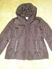 MICHAEL KORS Trench coat rain jacket hooded Med Large NWT  