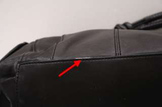 Michael Kors   Black Leather Greenport Drawstring Shoulder Large 