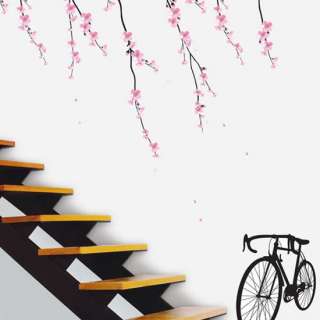 PS 58093(Cherry Blossom & Bicycle) Mural Decor Sticker  